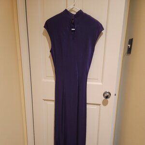 Asian Style - Elegant Purple Dress